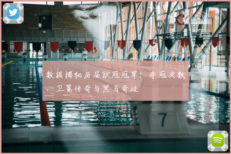 数据揭秘历届欧冠冠军：夺冠次数、卫冕传奇与黑马奇迹